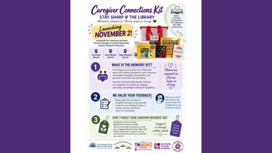 Caregiver Connections Kit - Stay Sharp at the Library