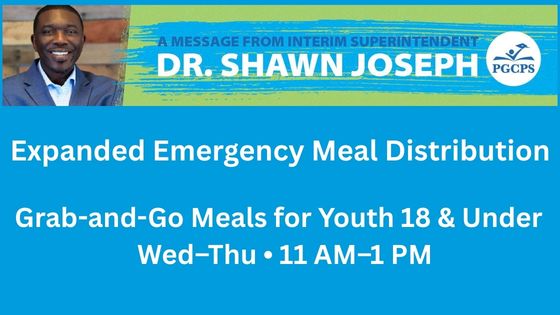 PGCPS Expanded Emergency Meal Distribution (6 Sites)